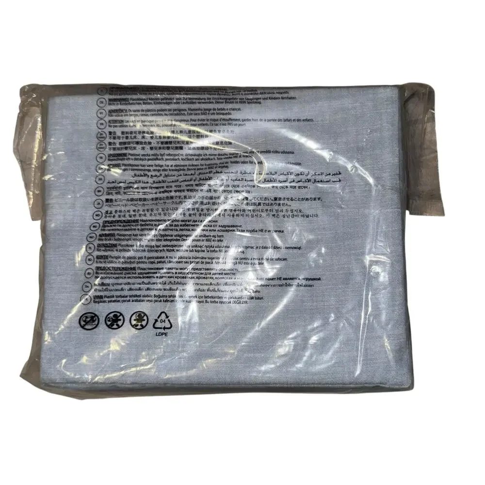 New Ralph Lauren California King Fitted Sheet Chambray Extra Deep Fall Old Money